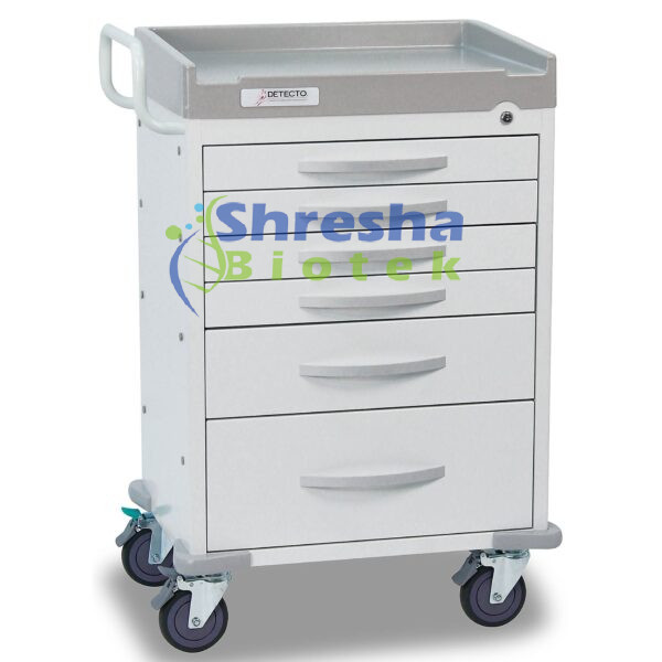 MEDICINE TROLLEY WITH DRAWERS (EPC)