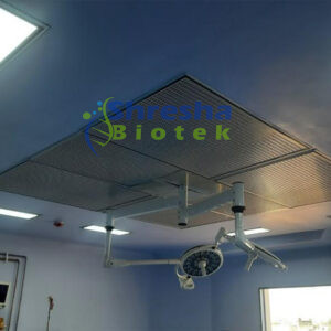 CEILING MOUNTED LAMINAR AIR FLOW SYSTEM