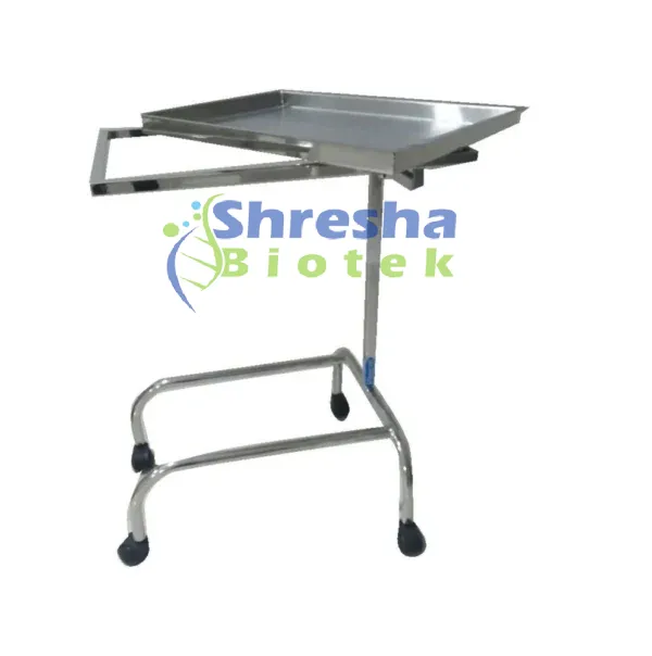 Stainless Steel Mayo Instrument Trolley, Small