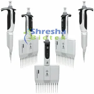 Plastic S-12 Multi-Channel Micropipette Transferpette, For Chemical Laboratory, 300