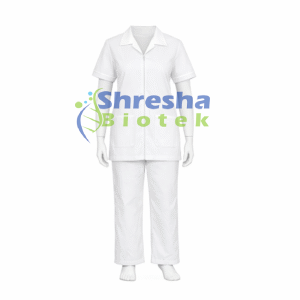 NURSE DRESS - WHITE SCRUB SUIT