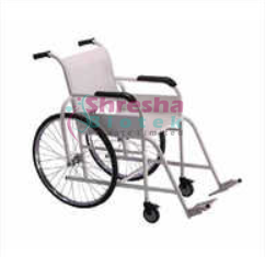 Non Folding Wheel Chair Powder Coating