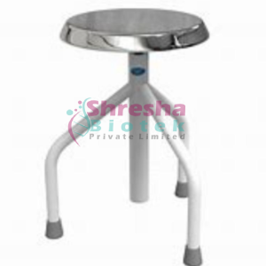 Revolving Stool SS Top MS Leg