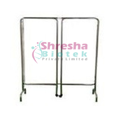 Bedside Screen Stand Stainless Steel
