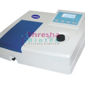MICROPROCESSOR SINGLE BEAM VISIBLE SPECTROPHOTOMETER WITH SOFTWARE