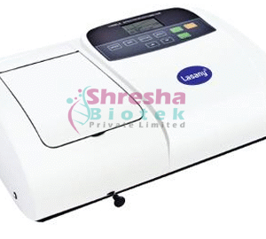 MICROPROCESSOR SINGLE BEAM VISIBLE SPECTROPHOTOMETER WITH SOFTWARE
