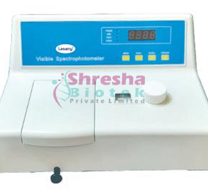 MICROPROCESSOR SINGLE BEAM VISIBLE SPECTROPHTOMETER WITH SOFTWARE