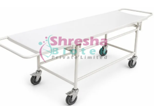 STRETCHER TROLLEY POWDER COATED