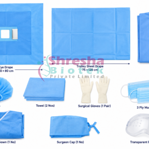 OPHTHALMOLOGY SURGERY ASEPTIC PRECAUTIONARY DRAPE KIT